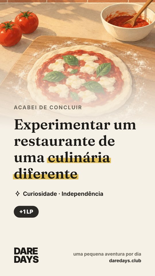 Imagem de conquista para compartilhar